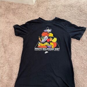 Nike Black Tee with Logo